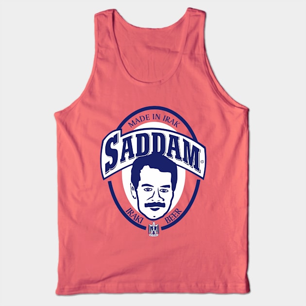 Saddam Beer Tank Top by LostHose